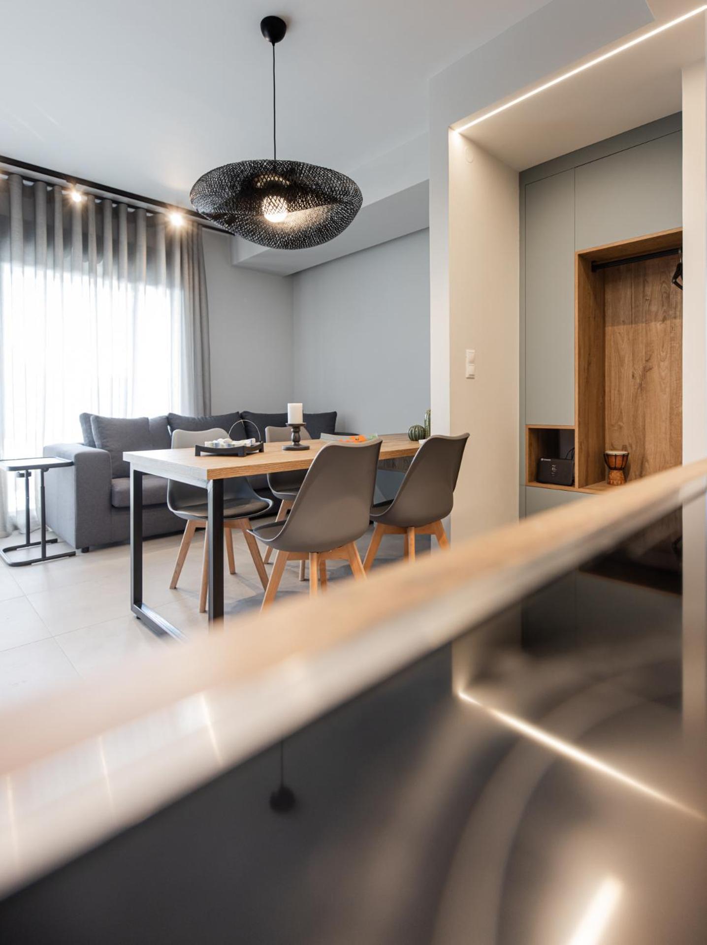 Cozy Apartment In Kalamaria, Salonicco Esterno foto
